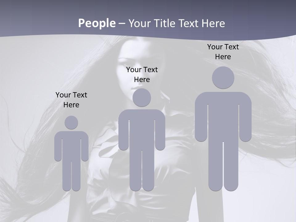 Sensuality Stylish Move PowerPoint Template