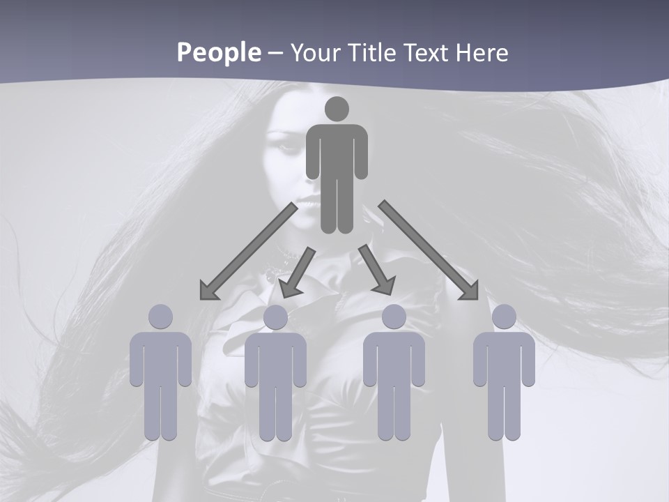 Sensuality Stylish Move PowerPoint Template