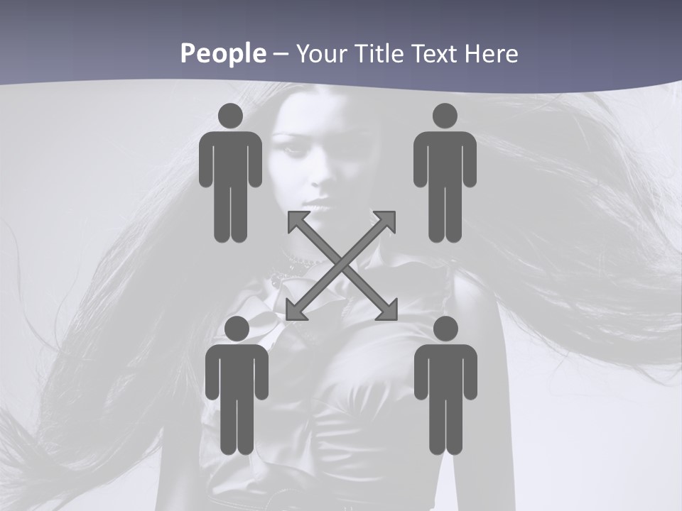 Sensuality Stylish Move PowerPoint Template