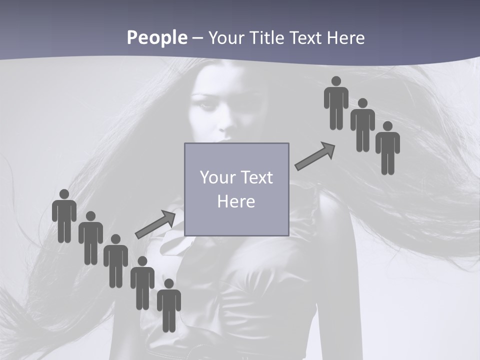 Sensuality Stylish Move PowerPoint Template