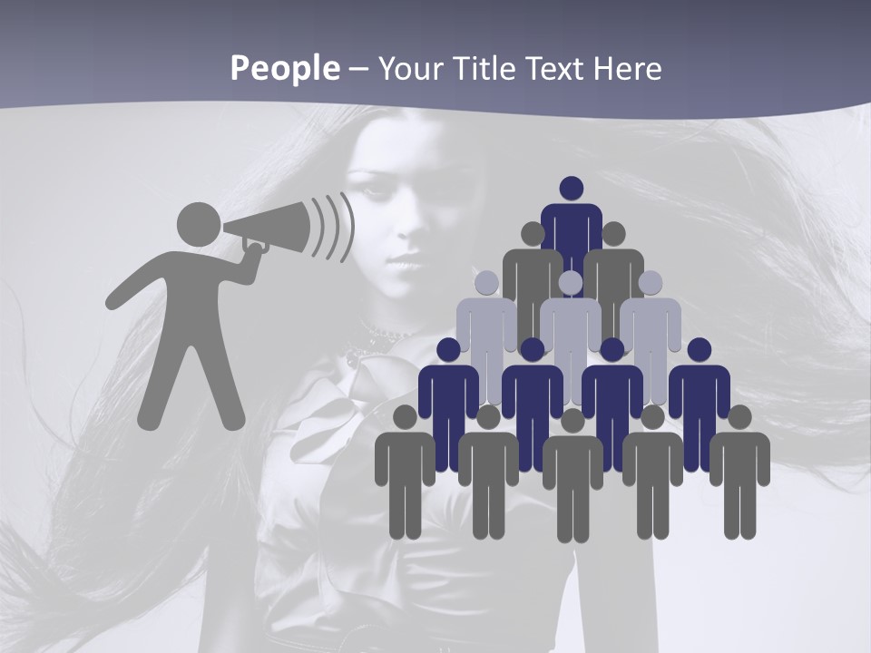 Sensuality Stylish Move PowerPoint Template