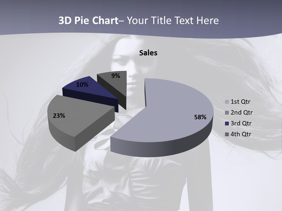 Sensuality Stylish Move PowerPoint Template