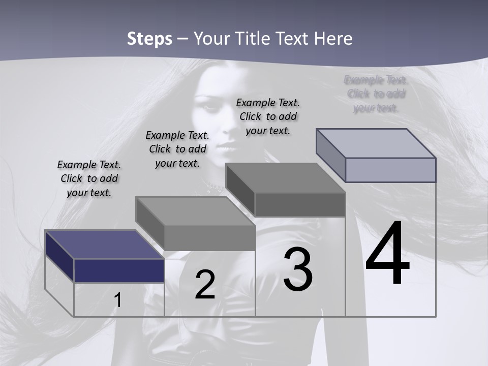 Sensuality Stylish Move PowerPoint Template