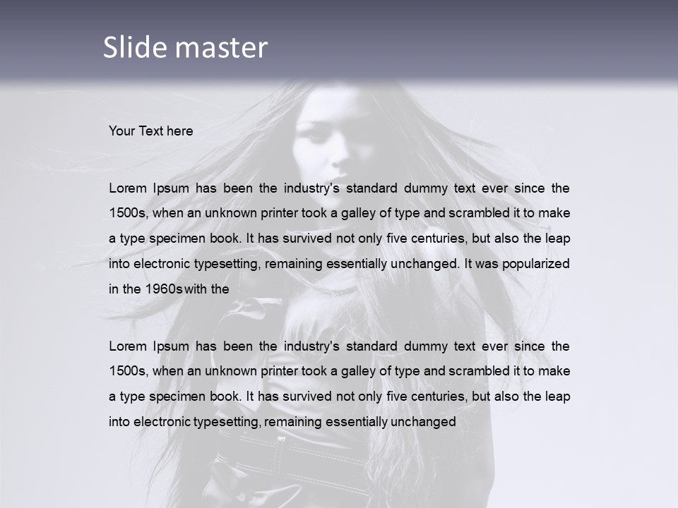 Background People Shot PowerPoint Template