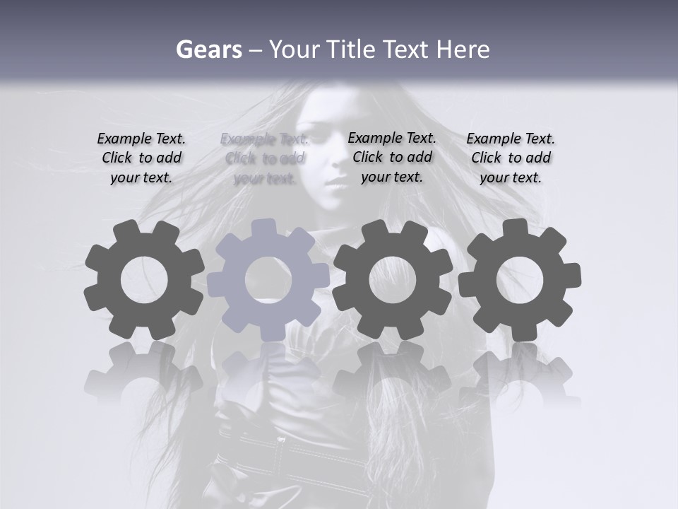 Background People Shot PowerPoint Template