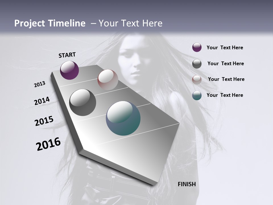 Background People Shot PowerPoint Template