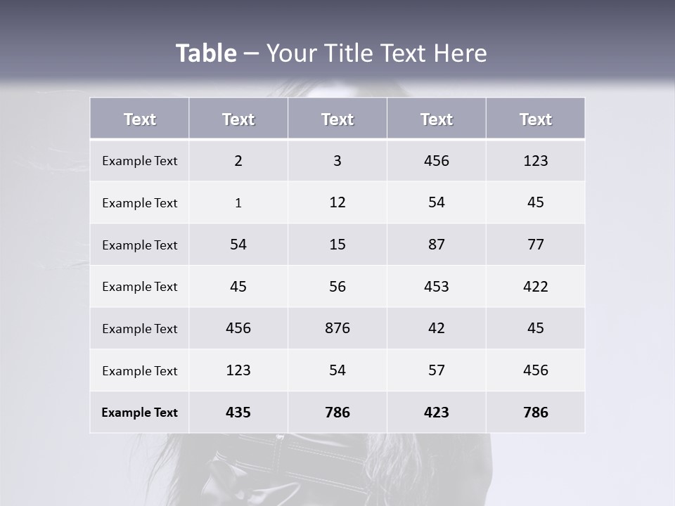 Background People Shot PowerPoint Template