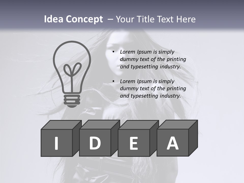 Background People Shot PowerPoint Template