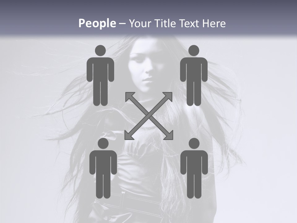 Background People Shot PowerPoint Template