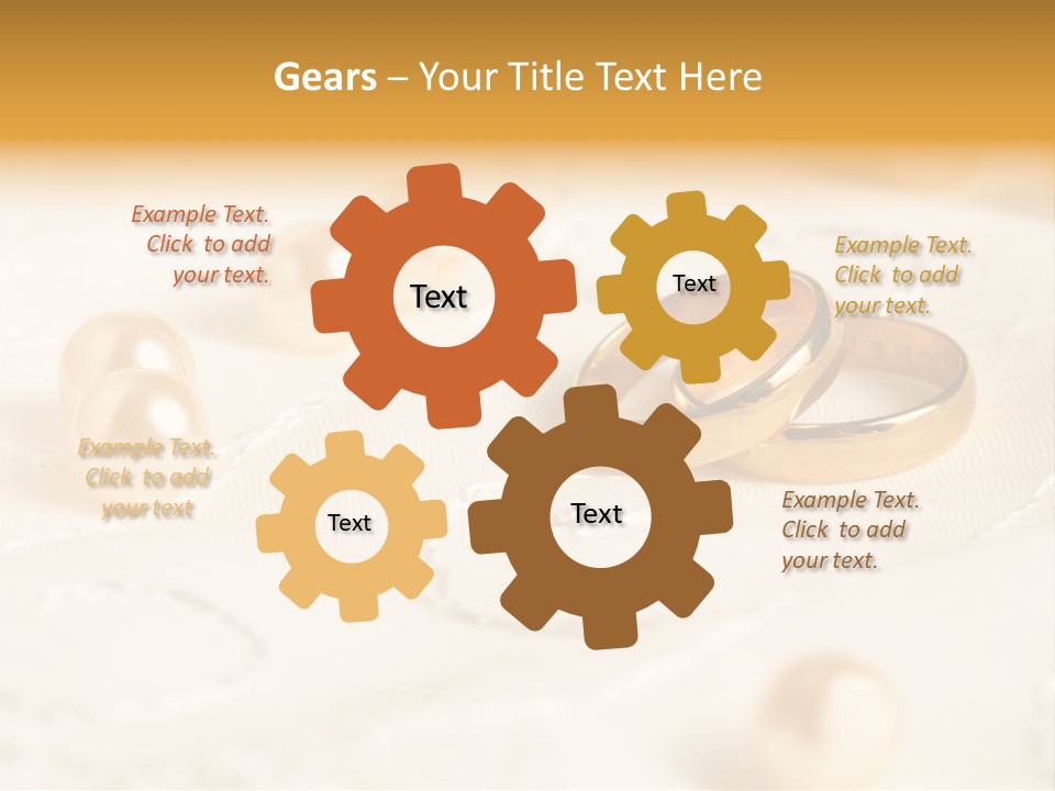 Ring Two Invitation PowerPoint Template