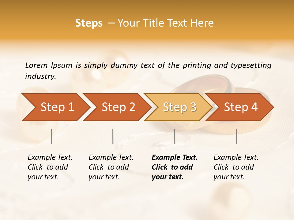 Ring Two Invitation PowerPoint Template