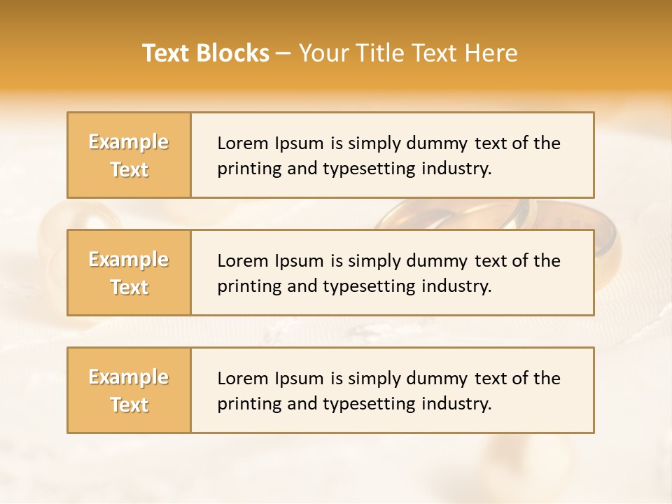 Ring Two Invitation PowerPoint Template