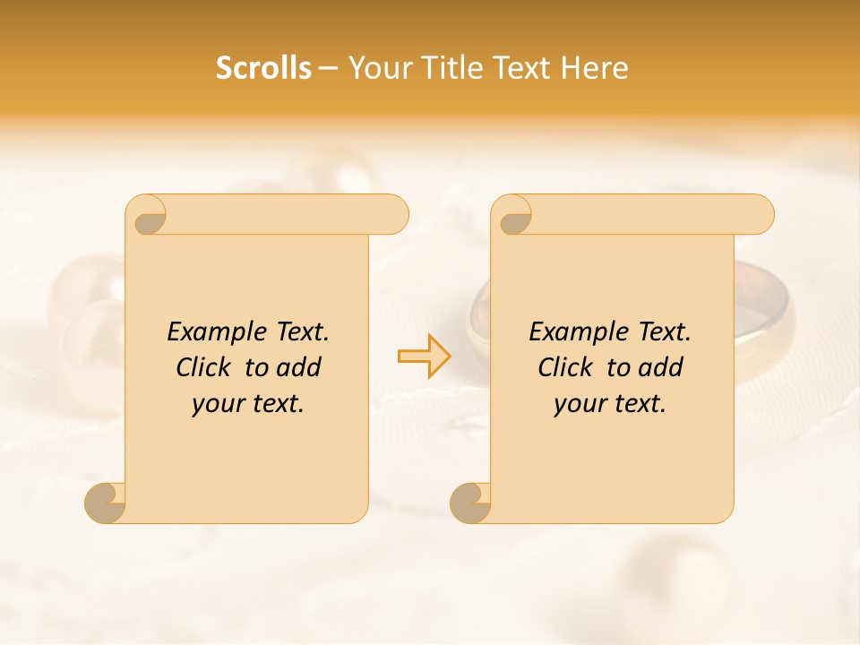 Ring Two Invitation PowerPoint Template