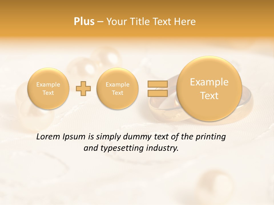 Ring Two Invitation PowerPoint Template