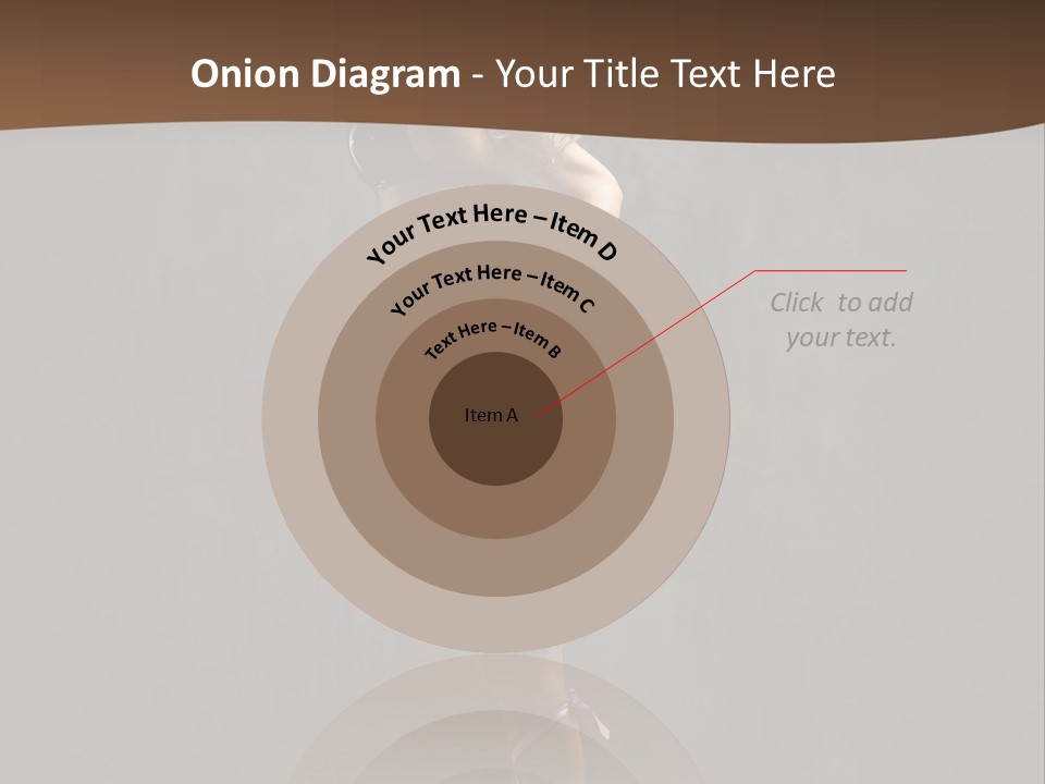 Woman Blond Acrobat PowerPoint Template