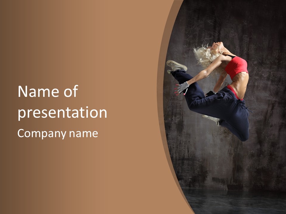 Attractive Agility Leap PowerPoint Template