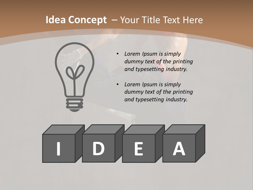 Attractive Agility Leap PowerPoint Template