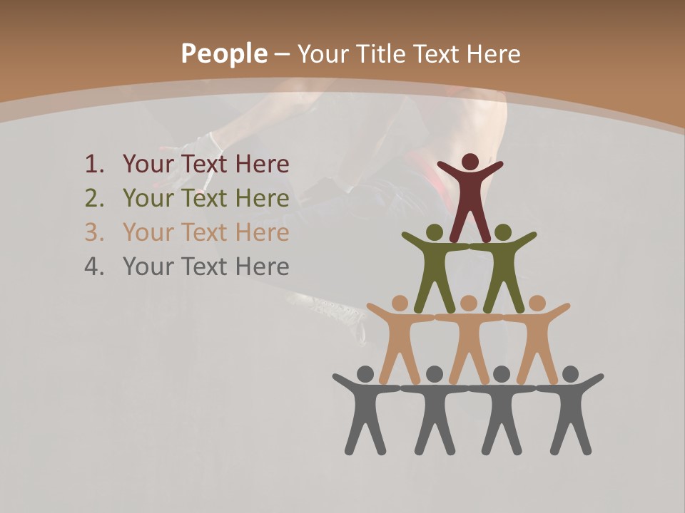 Attractive Agility Leap PowerPoint Template