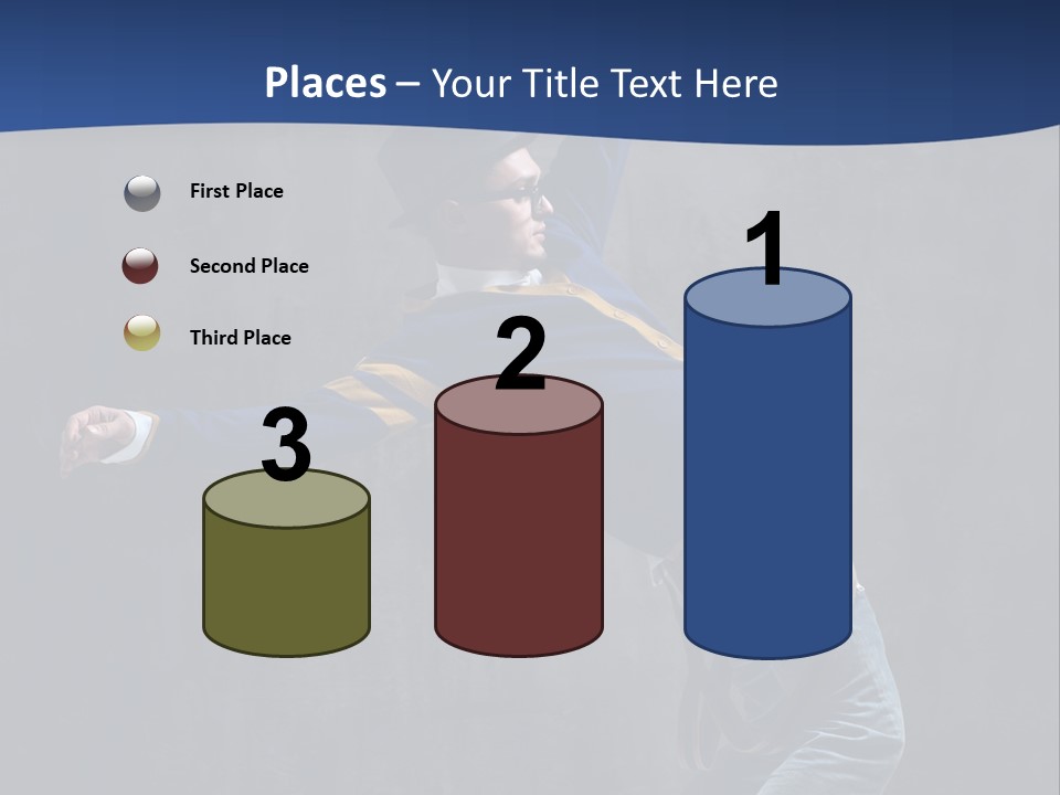 Lifestyle Posing Teenager PowerPoint Template