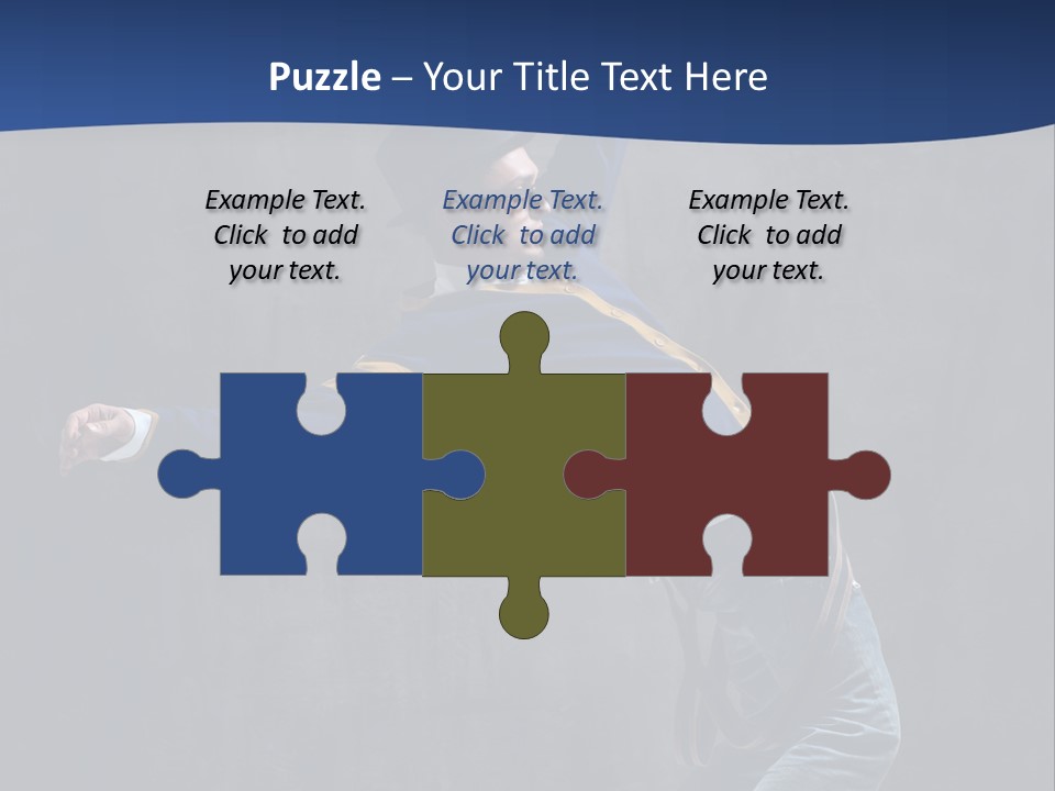 Lifestyle Posing Teenager PowerPoint Template