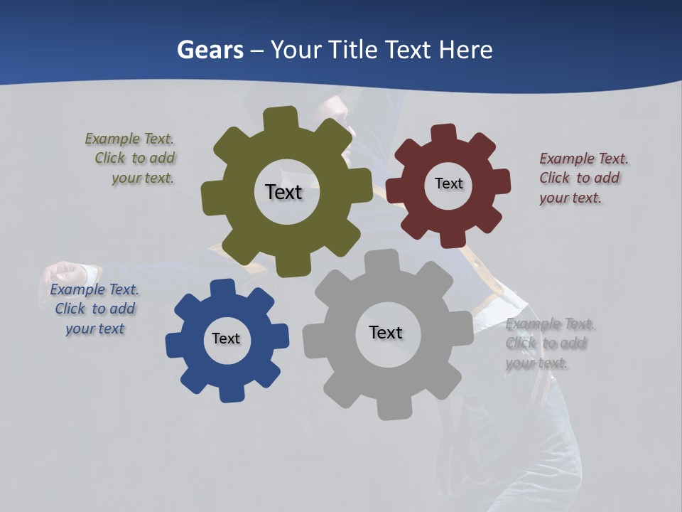 Lifestyle Posing Teenager PowerPoint Template