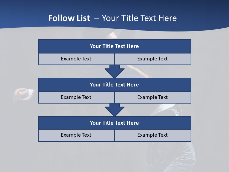 Lifestyle Posing Teenager PowerPoint Template