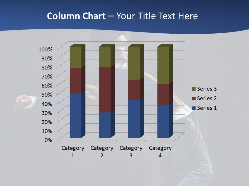 Lifestyle Posing Teenager PowerPoint Template