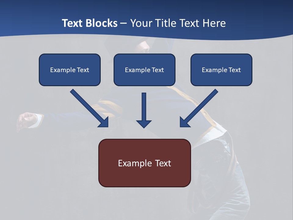 Lifestyle Posing Teenager PowerPoint Template