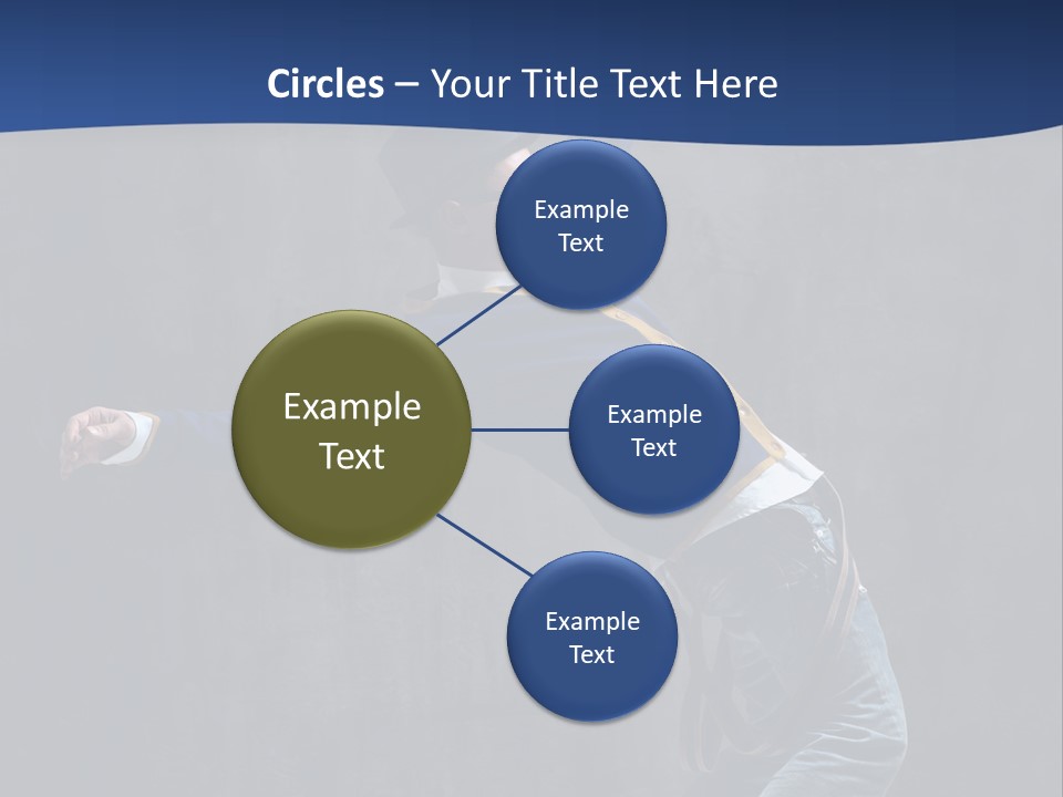 Lifestyle Posing Teenager PowerPoint Template