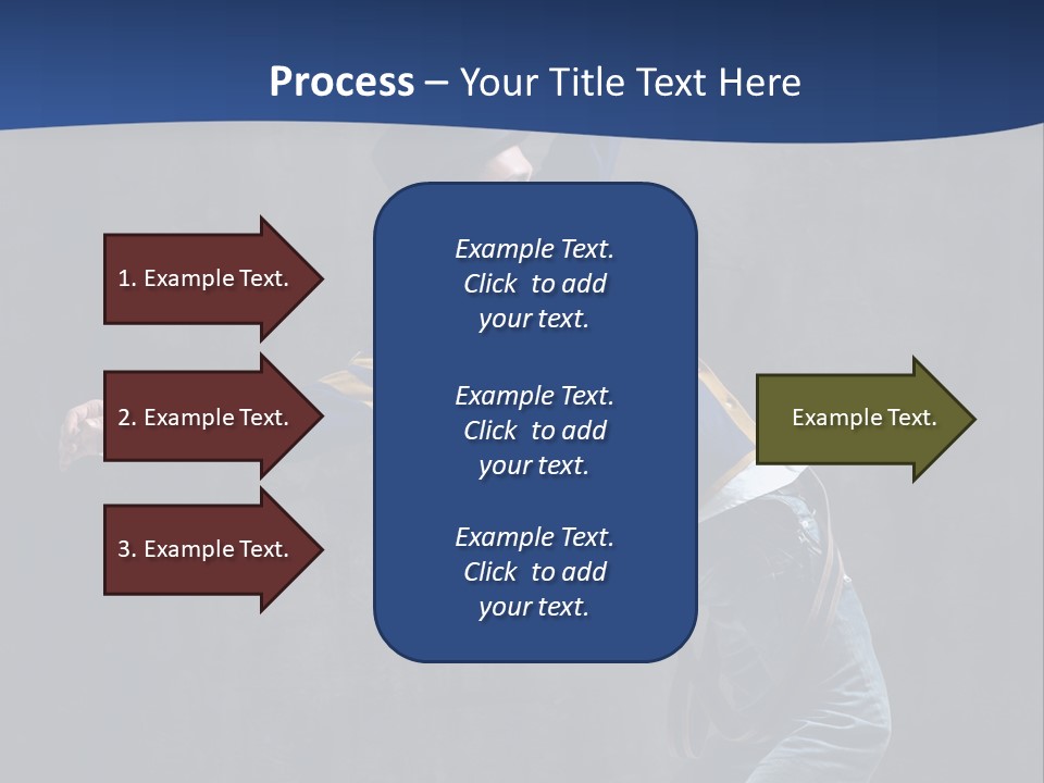 Lifestyle Posing Teenager PowerPoint Template