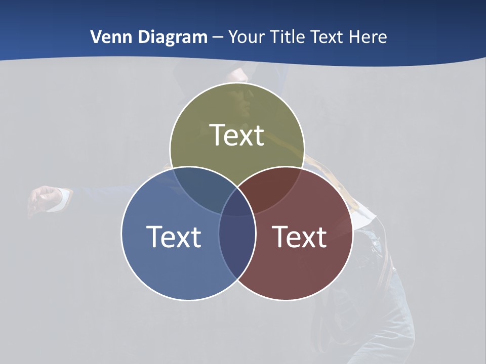 Lifestyle Posing Teenager PowerPoint Template