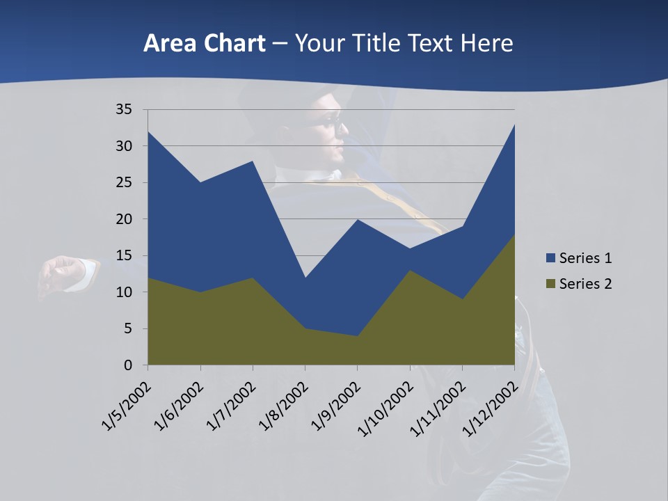 Lifestyle Posing Teenager PowerPoint Template