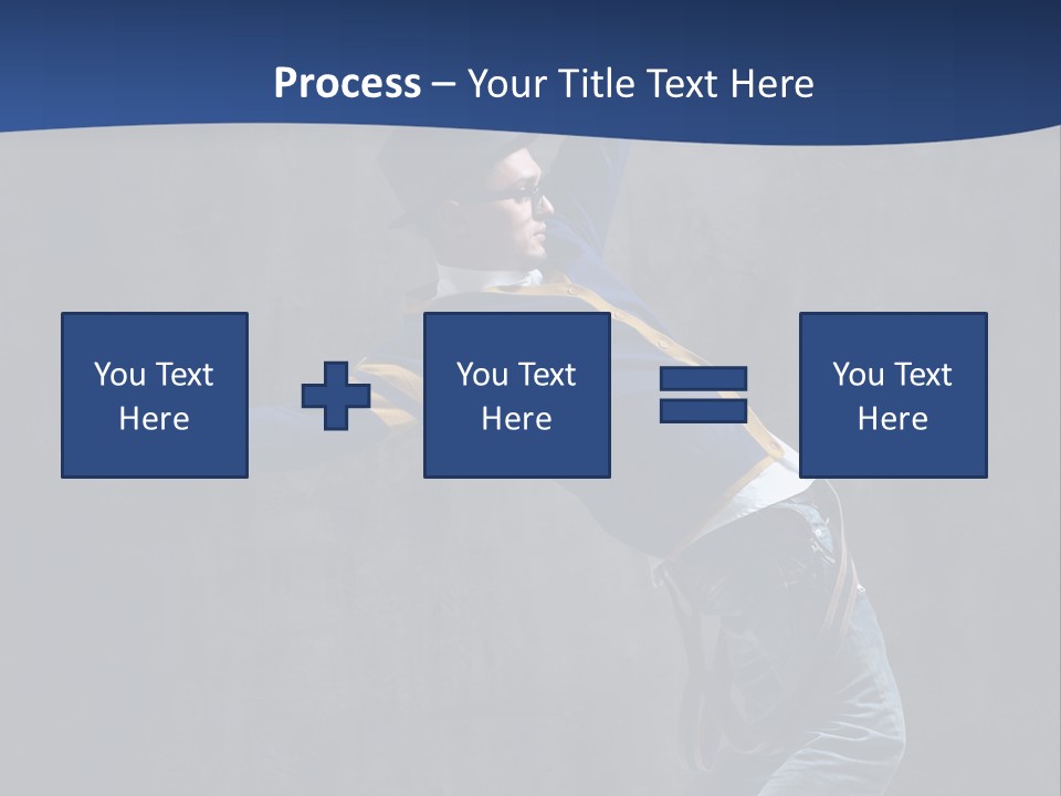 Lifestyle Posing Teenager PowerPoint Template
