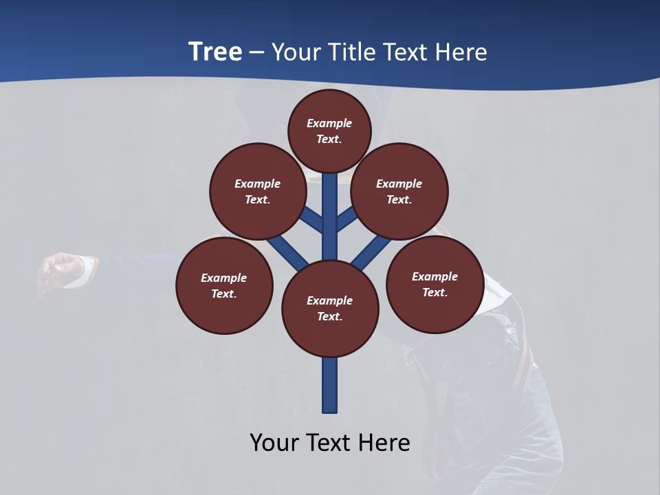 Lifestyle Posing Teenager PowerPoint Template