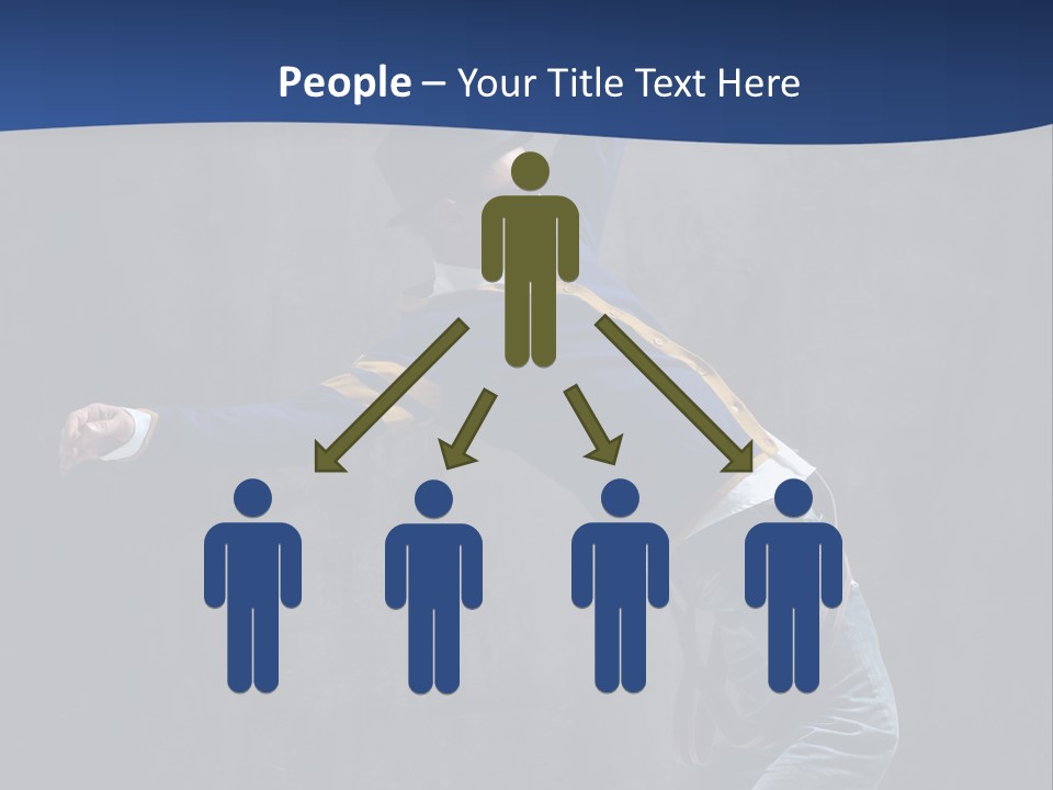 Lifestyle Posing Teenager PowerPoint Template