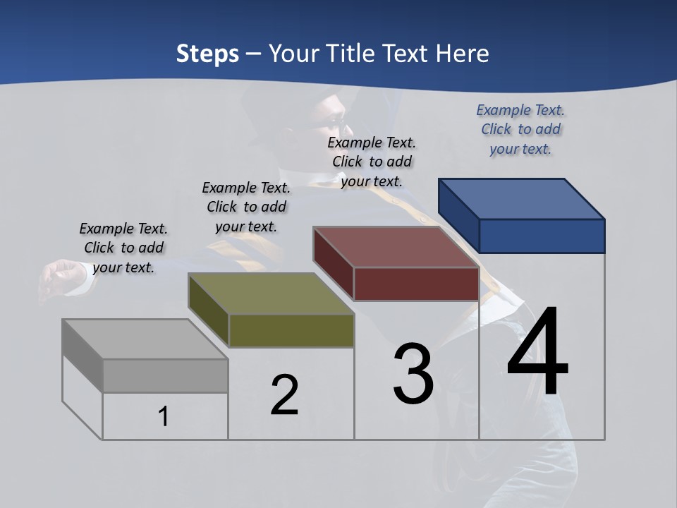 Lifestyle Posing Teenager PowerPoint Template