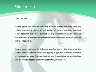 Shaking Behavior One PowerPoint Template