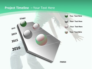 Shaking Behavior One PowerPoint Template
