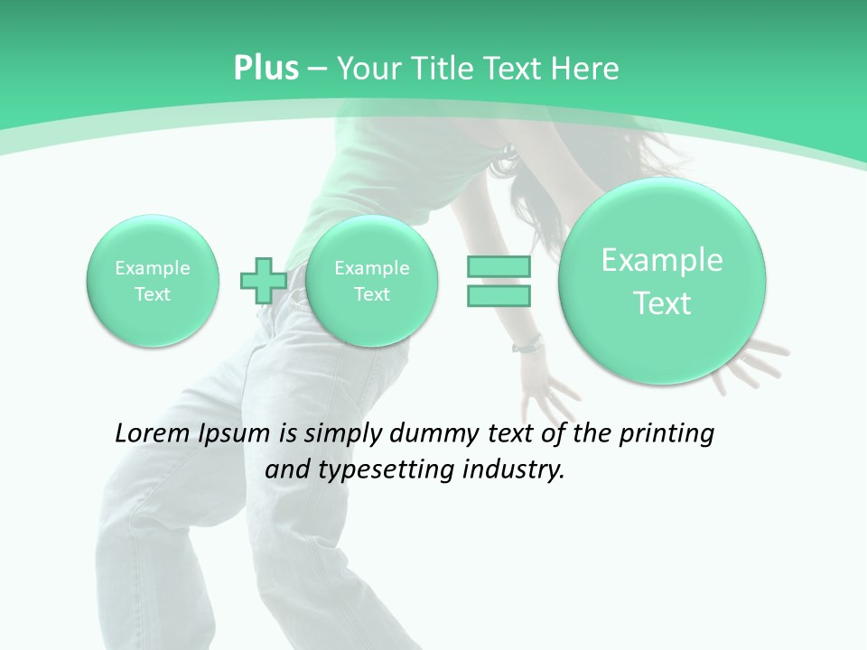 Shaking Behavior One PowerPoint Template