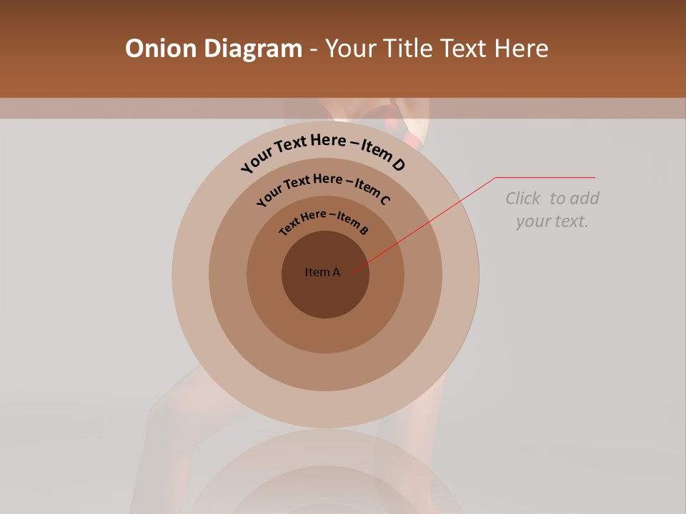 Stripper Flirting Female PowerPoint Template