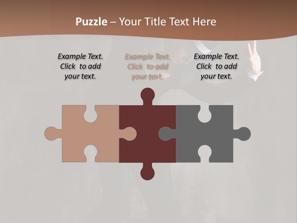 Modern Silhouette Behavior PowerPoint Template