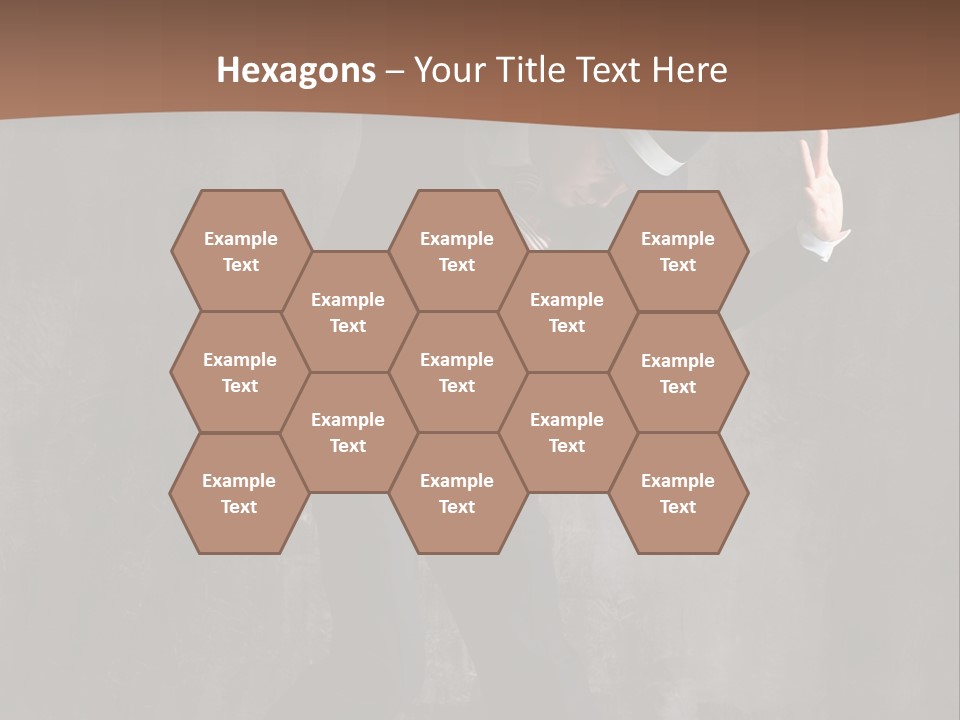 Modern Silhouette Behavior PowerPoint Template