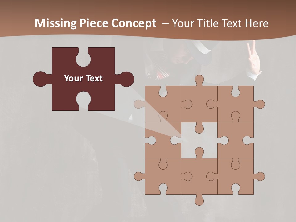 Modern Silhouette Behavior PowerPoint Template