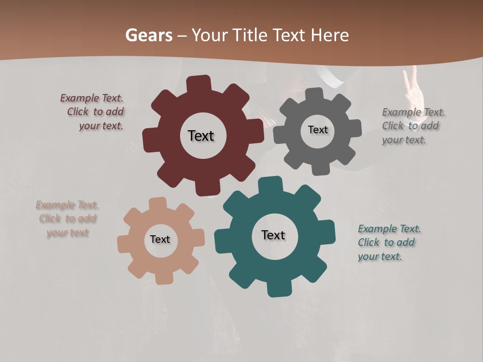 Modern Silhouette Behavior PowerPoint Template