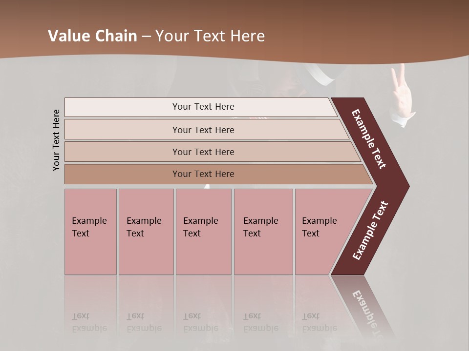 Modern Silhouette Behavior PowerPoint Template