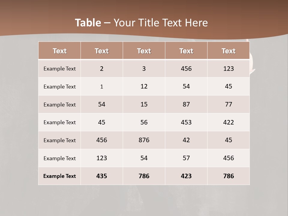 Modern Silhouette Behavior PowerPoint Template
