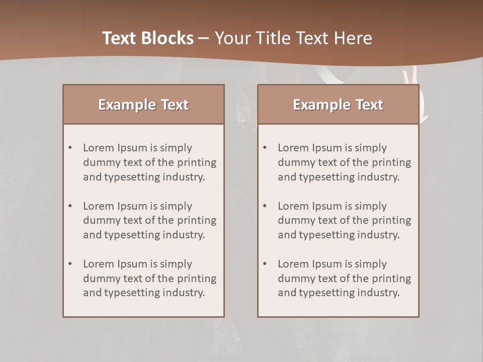 Modern Silhouette Behavior PowerPoint Template