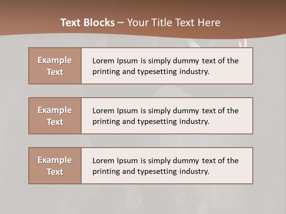 Modern Silhouette Behavior PowerPoint Template