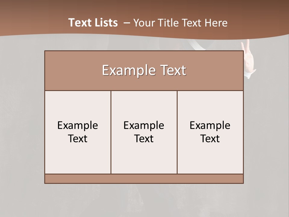 Modern Silhouette Behavior PowerPoint Template