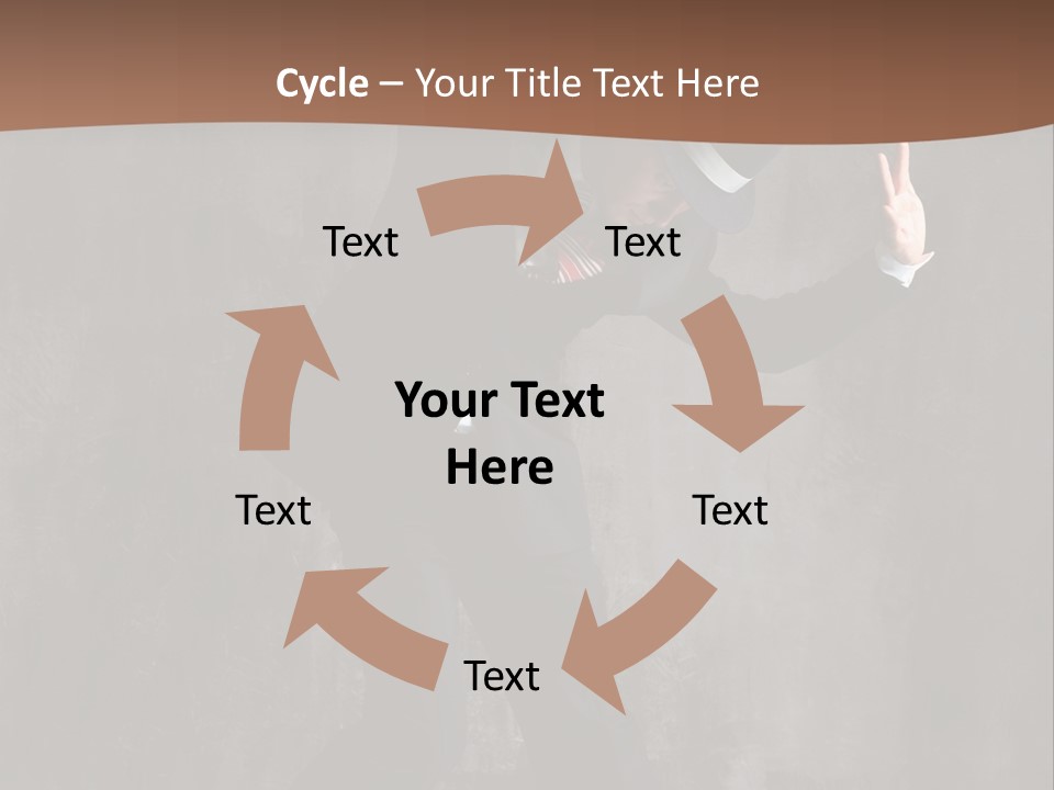 Modern Silhouette Behavior PowerPoint Template